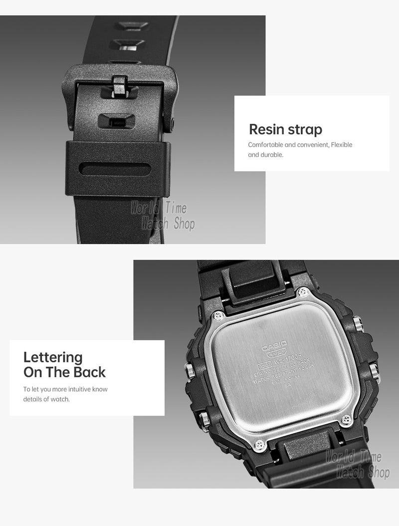 Relógio masculino Casio IronSport WS-1700H