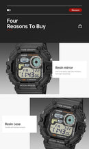 Relógio masculino Casio IronSport WS-1700H